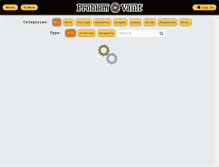 Tablet Screenshot of problemvault.com
